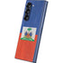 Haitian Flag Distressed Galaxy Z Fold6 Skin